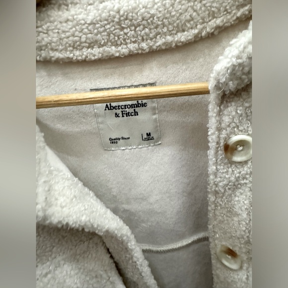 Abercrombie and fitch Sherpa shirt jacket - Picture 2 of 3